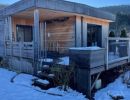 chalet jacuzzi neige vosges
