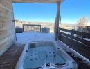 jacuzzi exterieur neige